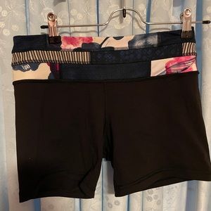 Black Lululemon shorts
